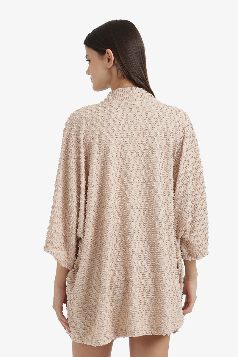 Carina Self patterned Beach Kimono - Image 4