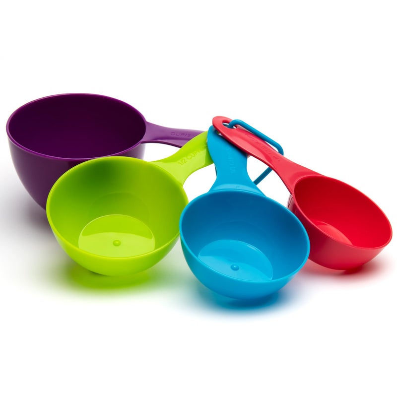 TIJAR Measuring Cups Colorful Measuring Cups Set for Liquids  Dry Ingredients  General Kitchen Use Perfect for Baking for The Full Family Multi Use
