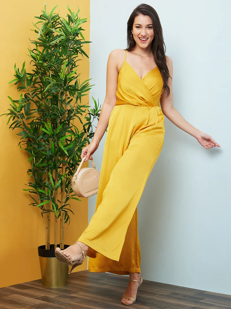 globus Women Flared Party Jumpsuit