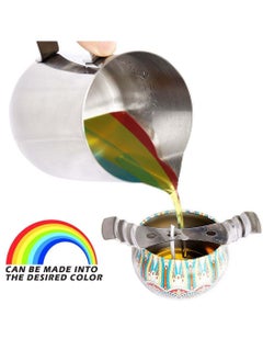 Generic Candle Making Kit DIY Handmade Candle Craft Tools Including Beeswax Wicks Tin Cans Spoons Wax Wicks and Other Candle Making Tools  - Image 3