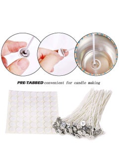 Generic Candle Making Kit DIY Handmade Candle Craft Tools Including Beeswax Wicks Tin Cans Spoons Wax Wicks and Other Candle Making Tools  - Image 4