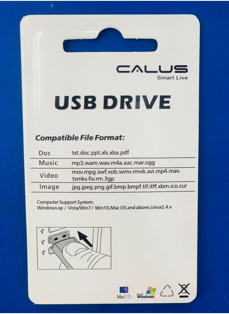 CALUS New Calus USB 3.0 8GB Pen Drive High Speed Waterproof Pendrive USB Flash Drive PC+MAC Compatible Computer Accessories  - Image 2