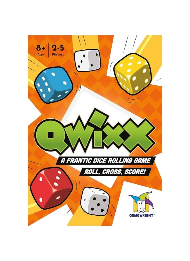 Gamewright - Gamewright Qwixx - A Fast Family Dice Game Multi-colored, 5" - Image 1
