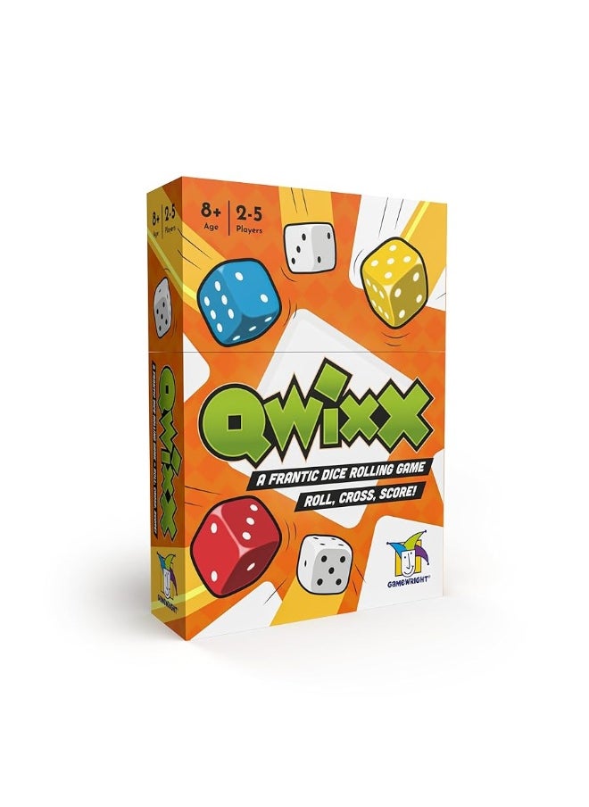 Gamewright - Gamewright Qwixx - A Fast Family Dice Game Multi-colored, 5" - Image 1