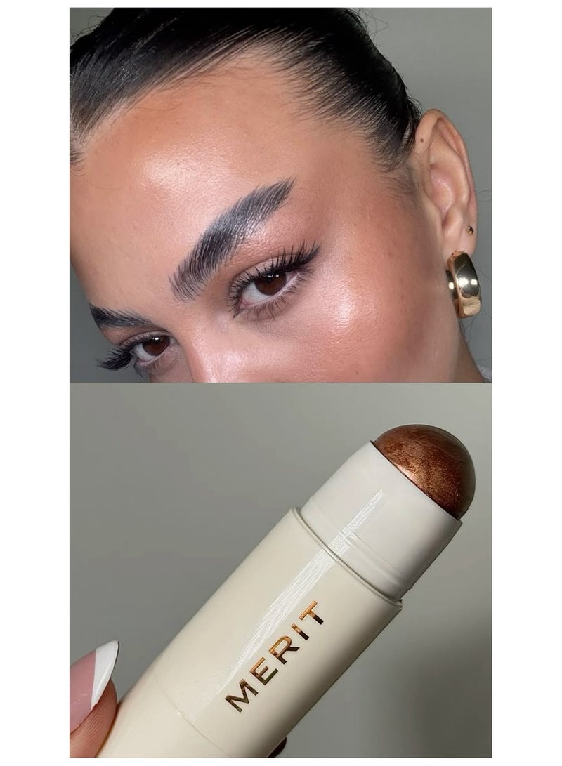MERIT day glow highlighter balm- solstice 4g - Image 3