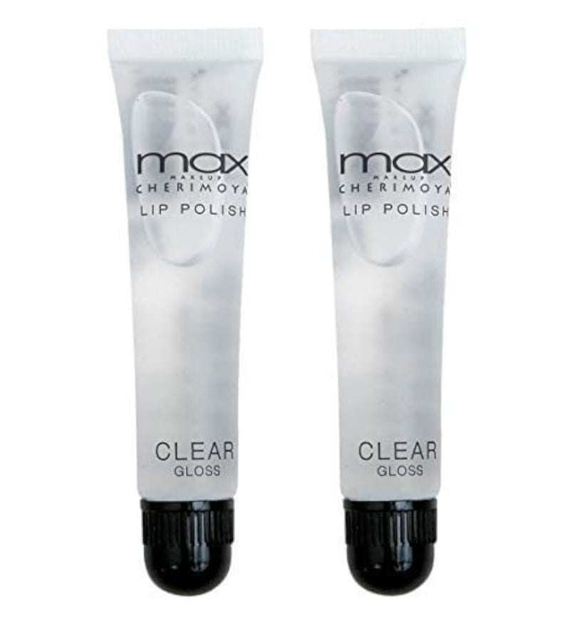 Cherimoya MAX Makeup Clear Lip Polish (2 Pieces) - Image 1