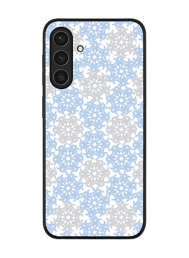 Stylizedd For Samsung Galaxy A17 / A17 4G / M17 Case,Slim fit Camera Protection, Shockproof Thin Phone cover  - Frozen Snowflakes - Image 1