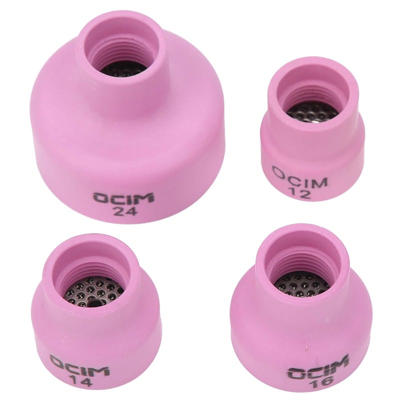 klarako Ceramic Welding Cup Set WP17 18 26 1.6 Alumina Torch Gas Lens Kit Industrial Supplies with Multi Model Combination, Sturdy Durable, Small Exquisite Shape for Easy Installation - Image 4