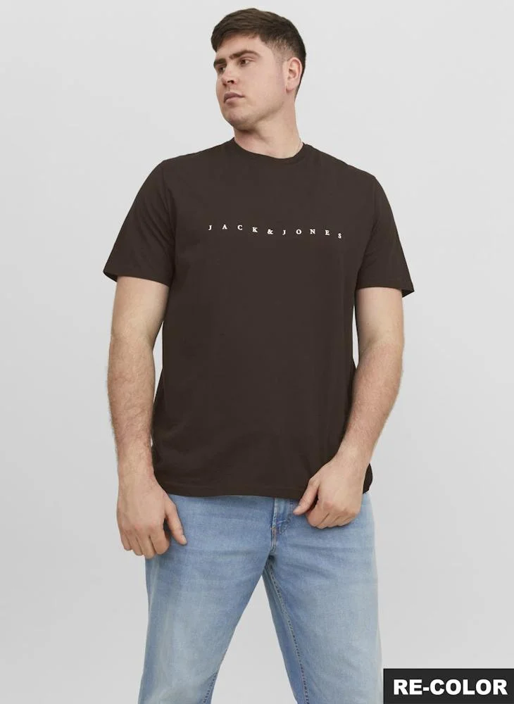 JACK & JONES Jjestar Logo Crew Neck T-Shirt