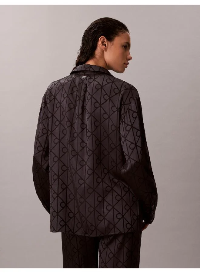 كالفن كلاين قميص مطبوع بالكامل