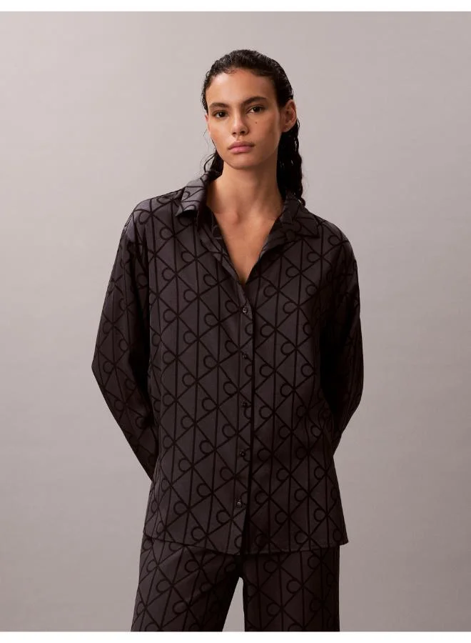 كالفن كلاين قميص مطبوع بالكامل