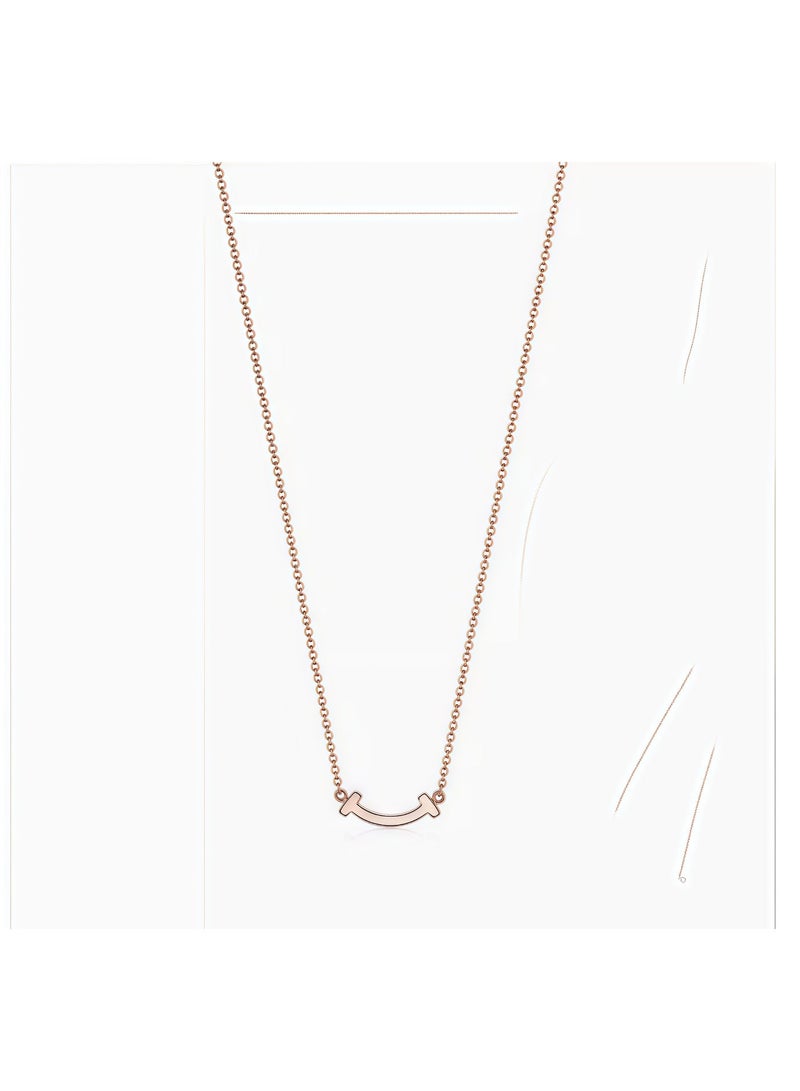 Tiffany & Co. Tiffany T™ Mini Smile Pendant Necklace - Image 2