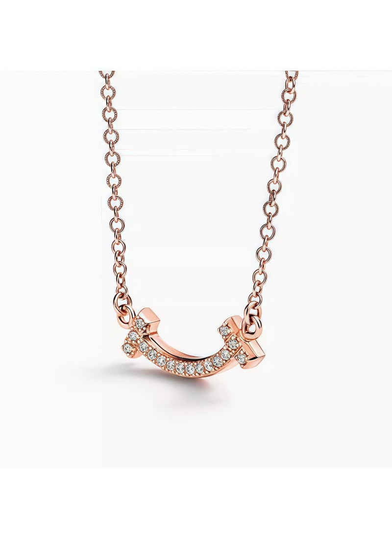 Tiffany & Co. Tiffany T™ Mini Smile Pendant Necklace - Image 3