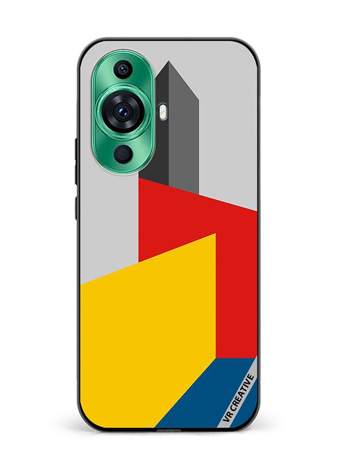 VR CREATIVE Protective Case Cover For Huawei nova 11 Bauhaus Tower Design Multicolour - Image 1