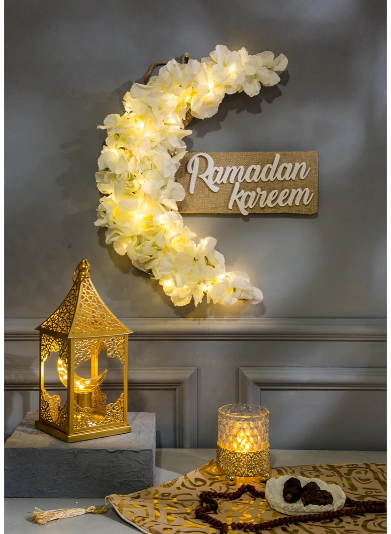 Crescent of Ramadan off white color - Image 1