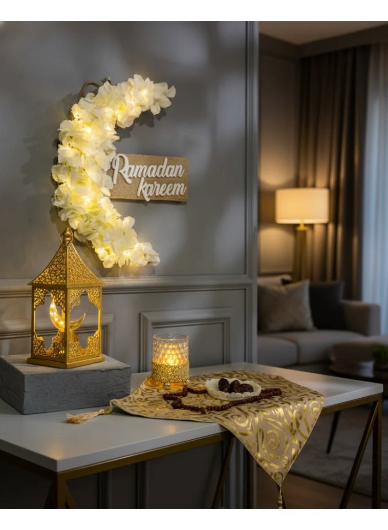 Crescent of Ramadan off white color - Image 2