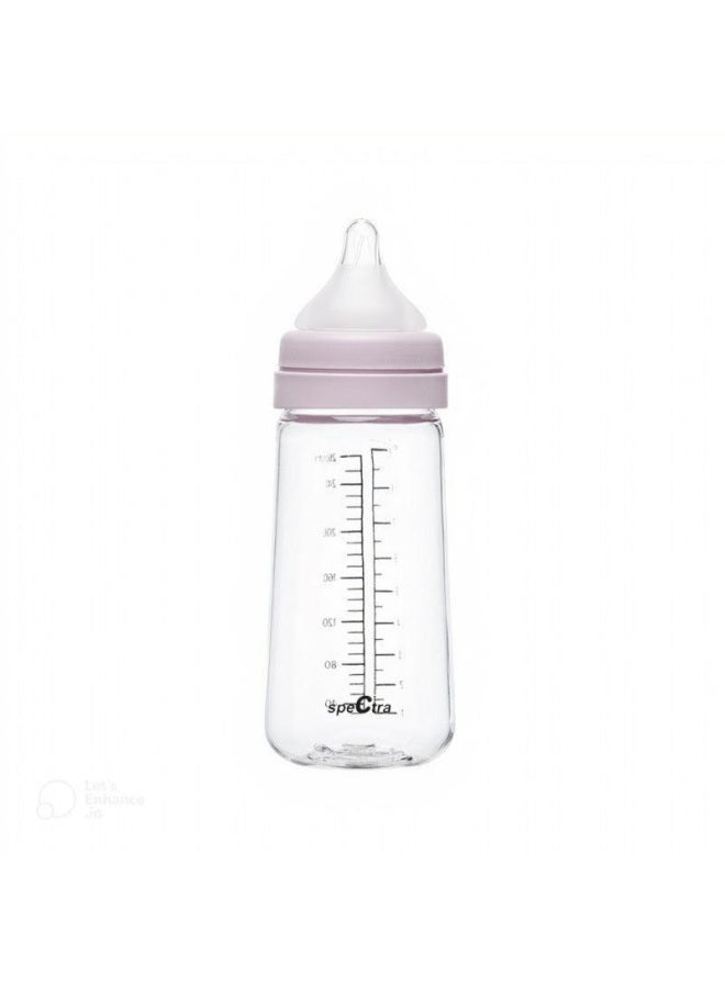 Spectra PA Baby Bottle 260 Ml Capacity - Cream Mint - 2 Pieces - Image 2