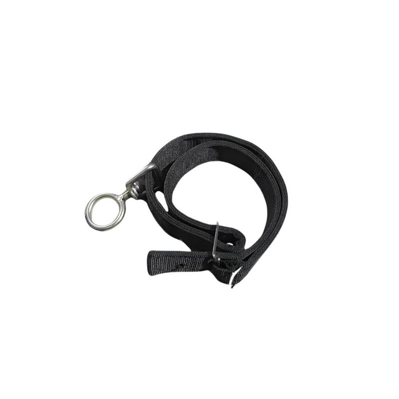 DM DASII MAT DM DASII Durable Cow & Buffalo Collar – Adjustable Nylon/Leather Neck Belt for Livestock, Strong & Waterproof, Comfortable Fit for Cattle, Heavy-Duty Buckle, Ideal for Farms, Dairy Use (Black) - Image 1