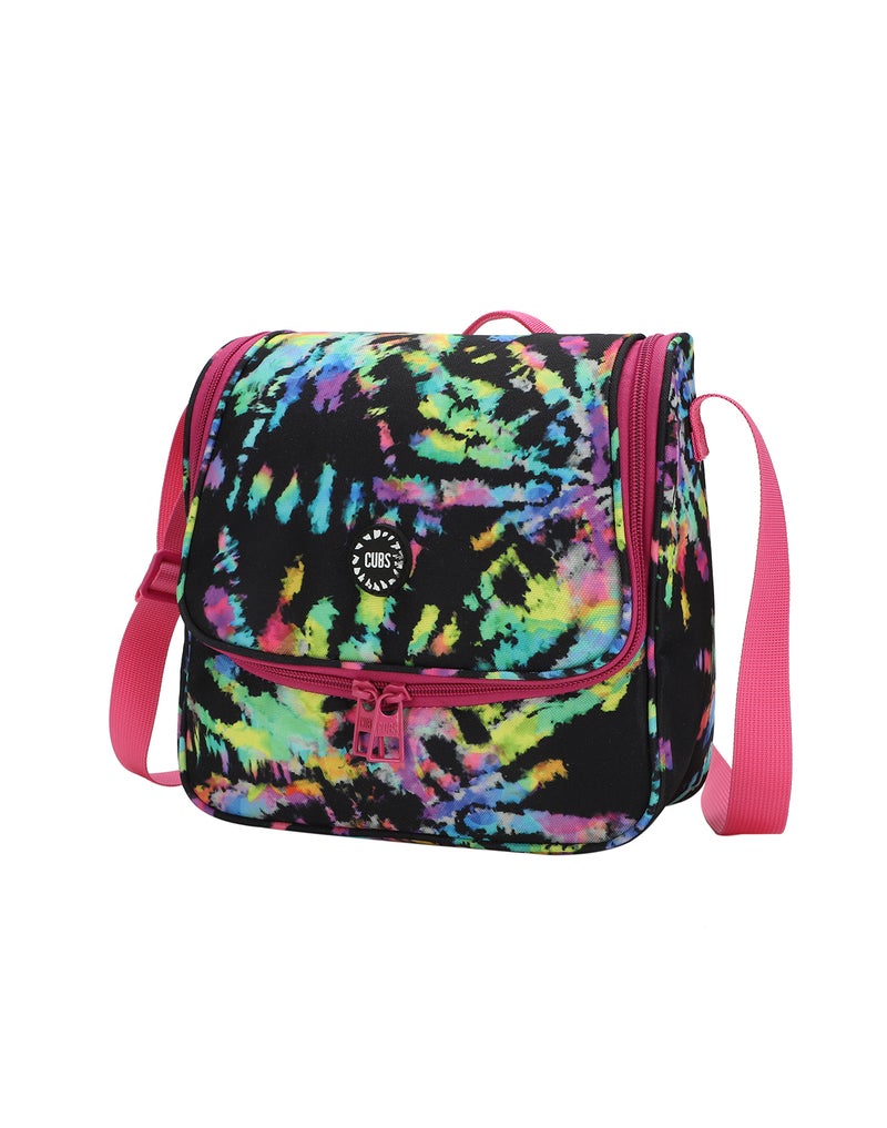 CUBS Abstract Print Waterproof lunch bag with adjustable shoulder strap carrying your favorite meals to school, work or while traveling - Image 3