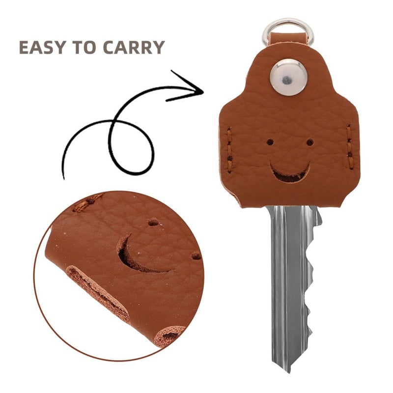 2pcs Handmade Aesthetic Key Sleeve Key Cover for Vehicle Door Protector - Image 4