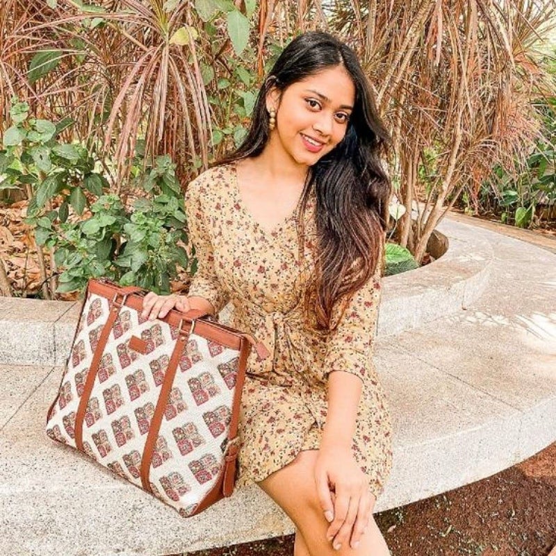 ZOUK حقيبة مكتب | حقائب أنيقة للاستخدام المكتبي | حقيبة لابتوب 15.6 بوصة | حقيبة توت أنيقة للاستخدام المكتبي | حقيبة للنساء | حقيبة يد من جلد نباتي | للاستخدام اليومي والسفر | - Image 2