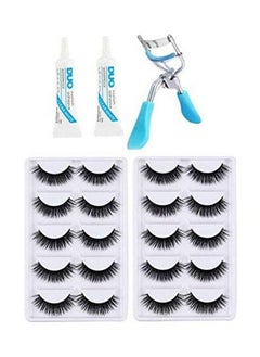 10 Pair False Eyelash 2 Eyelash Glue + 1 Eyelash Curler - pzsku/Z652D26A369A04FE69B97Z/45/_/1690019153/d3c345e0-e36a-49b2-bf69-dac4623d2308