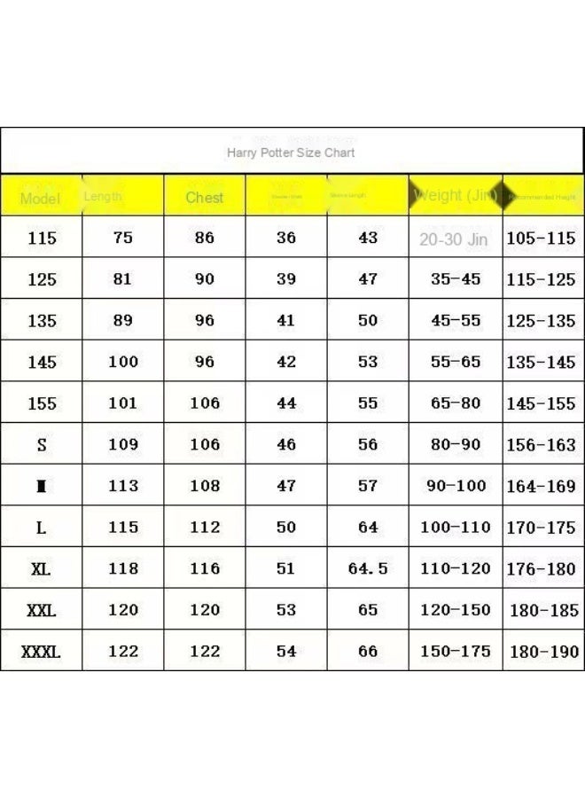 زي هاري بوتر - زي تنكري لمدرسة السحرة مع عباءة ذات غطاء - ملابس حفلات هالوين - Image 2