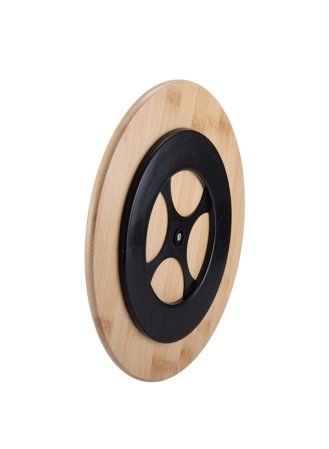 Mateda Bamboo Lazy Susan Turntable for Pantry Cabinet or Table (10 inch) - Image 3