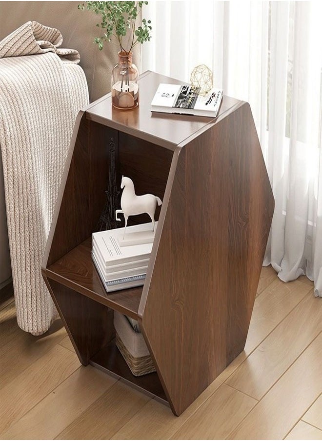 Raffine Modern Design Bedside/Sofa Side Living Room Coffee Table – Compact Multi-Functional Accent Table with Sleek Lines for Bedroom or Living Room, 42 x 27 x 60 cm  - Image 1