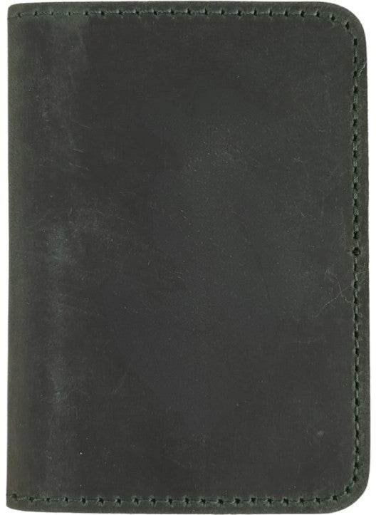 PLM - Enrico Slim Leather Card Holder W128 Antique Green - Image 1