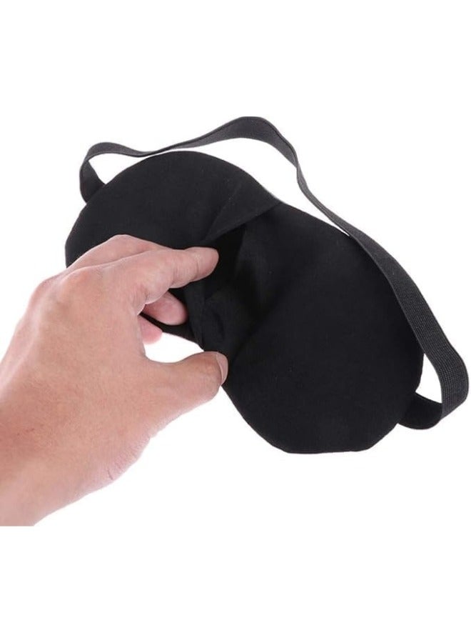 Happy Home 1 PCS Cute Sleep Blindfold Soft Fluffy Cover Eye Blindfold Shield for Travel Sleeping for Eye Mask Sleep Mask with Gel Pack Gel Eye Mask Cold Pads Cool - Image 4