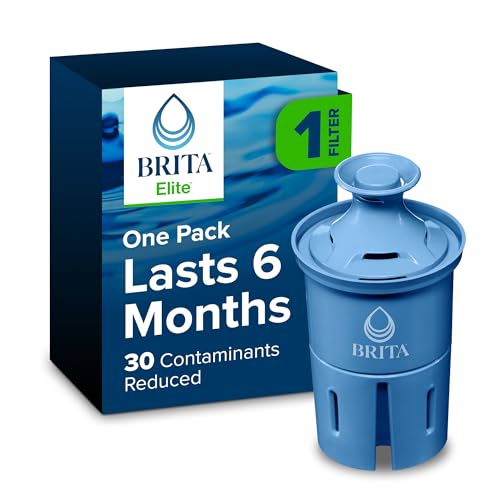 Brita Elite Water Filter Replacement for Pitchers and Dispensers, NSF Certified to Remove 99% of Lead, 1 Count - Image 1