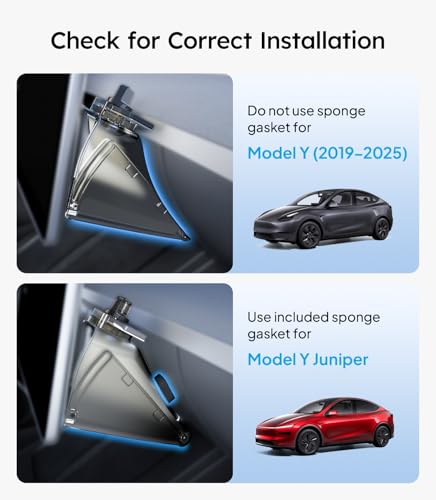 Wigoo Tesla Model Y Juniper Under Screen Storage Box [Hidden Design & Stable Installation] New Model Y Juniper Accessories, Center Console Organizer Tray for Model Y 2019~2026(Fit New Model Y) - Image 4