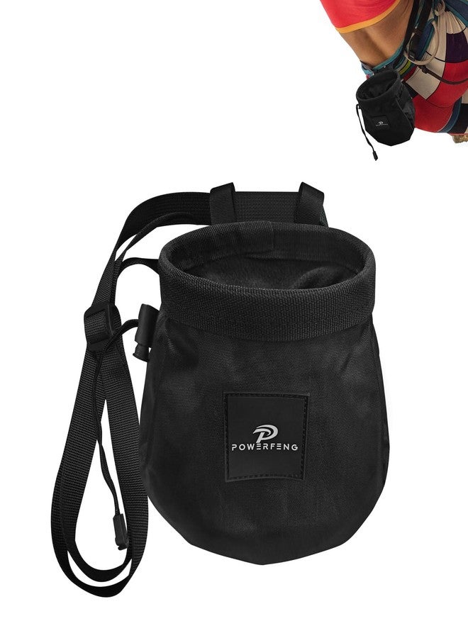 powerfeng Chalk Bag for Rock Climbing & Bouldering: Outdoor Rock Climbing Gear Chalk Bag for Men & Women Climbing Equipment & Accessories Indoor Chalk Ball Holder Bucket - Image 1
