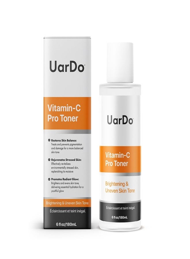 Uardo Vitamin-C Pro Toner 6 Fl Oz | 180ml - usn115 | for All Skin Types & Dull/Uneven Tone | Restore Balance | Moisturizing | Even Skin Tone | for Women and Men - Image 5