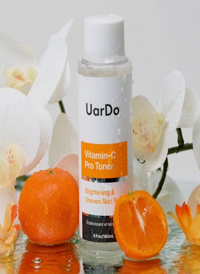 Uardo Vitamin-C Pro Toner 6 Fl Oz | 180ml - usn115 | for All Skin Types & Dull/Uneven Tone | Restore Balance | Moisturizing | Even Skin Tone | for Women and Men - Image 3