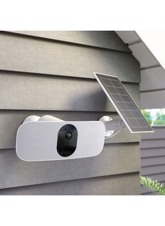 ARLO Solar Panel Charger (2nd Gen) - Arlo Certified Accessory - Works with Arlo Pro 5S 2K, Pro 4, Pro 3, Floodlight, Ultra 2, Ultra, and Go 2 Cameras, Weather Resistant, Easy Install, White - VMA5600 