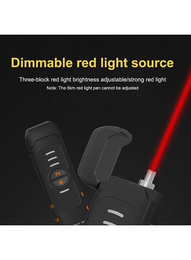 Handheld Fiber Optic Tester Portable Pen Type Red Light Visual Fault Locator Rechargeable Optical Cable Test Pen - Image 4