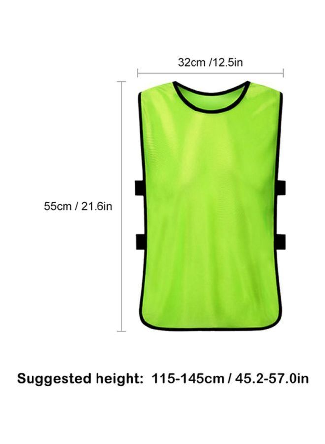 NIBEMINENT 6-Piece Soccer Pinnies Quick Drying Football Vest Set - Image 3