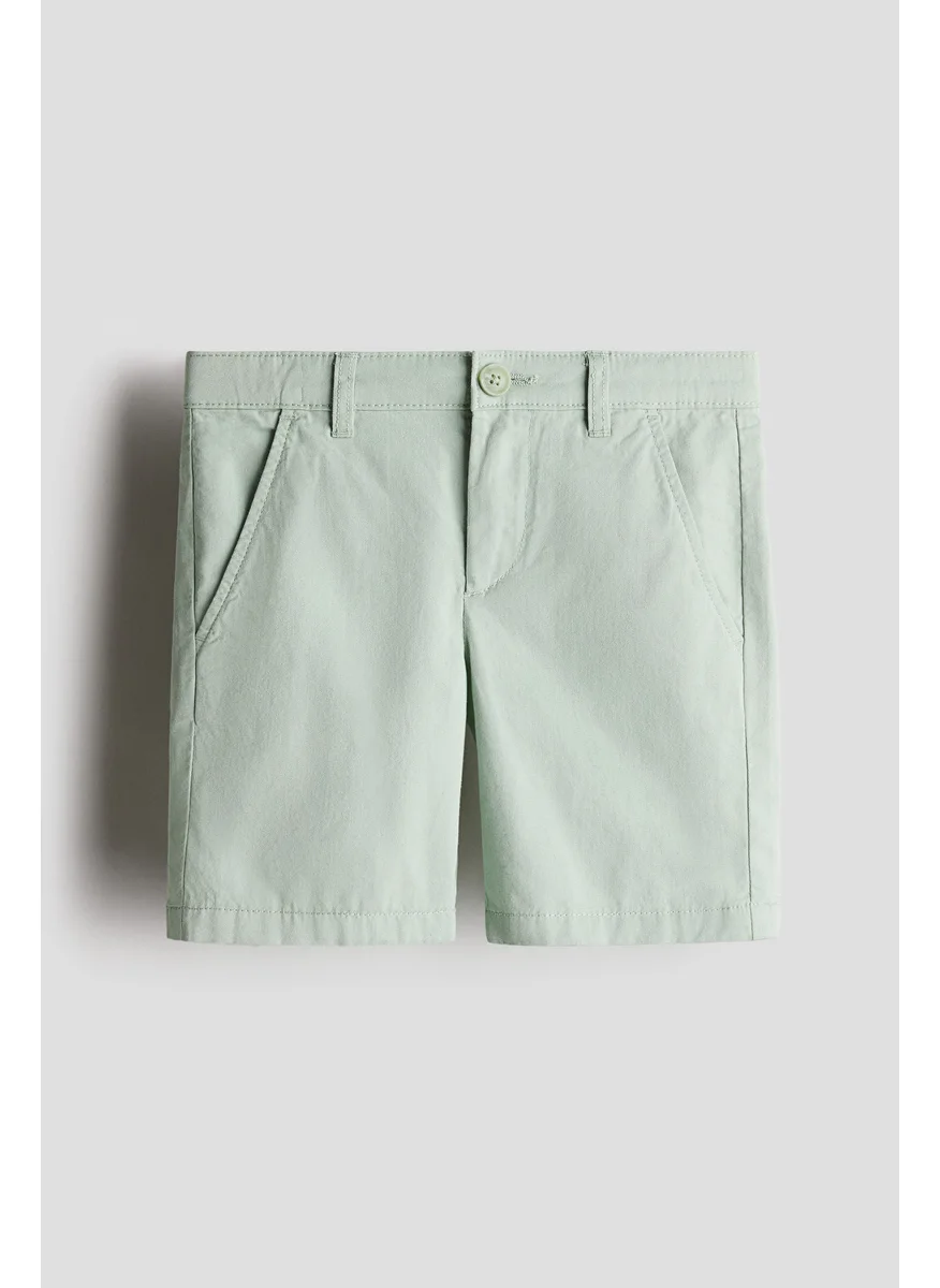 اتش اند ام Cotton Chino Shorts