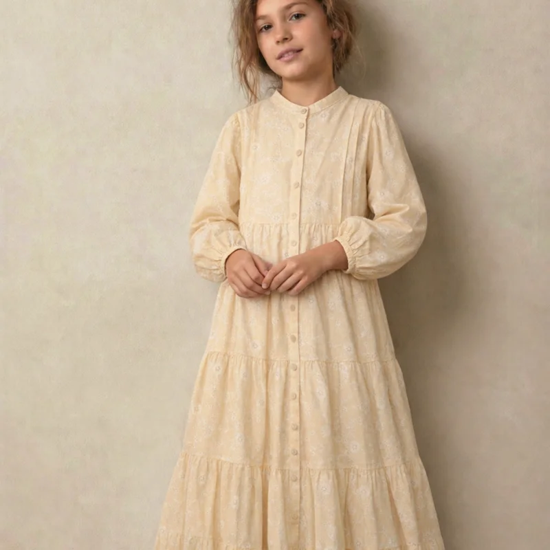 Froo Kids  Froo Kids Butter Dress - Yellow for Women | Best Price UAE