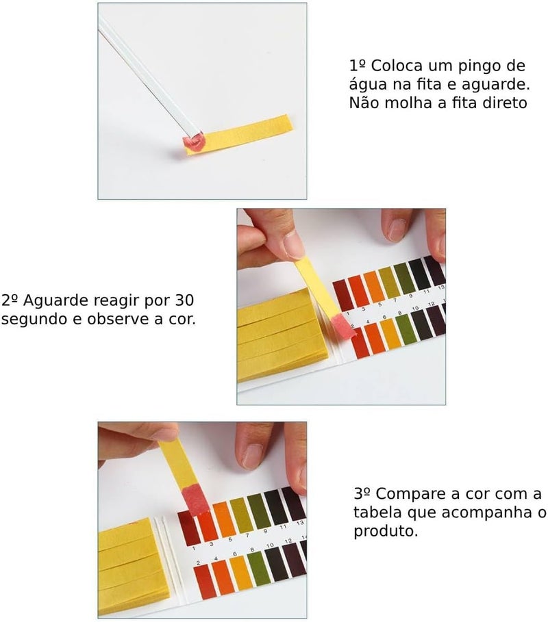 PH Test Strips, 1-14 Range Universal Indicator Paper for Laboratory Measuring, 80 Strips per Pack,water, garden, food and more - Image 4