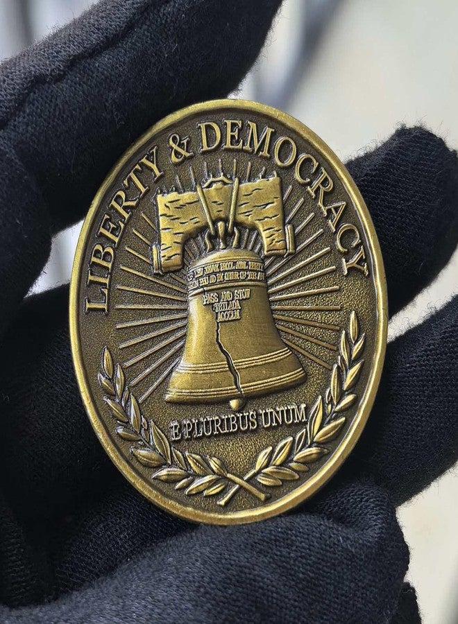 CYOUNG US Semiquincentennial Coin 1776-2026, White House Liberty Bell Challenge Coin with High Relief, 250th US Independence Anniversary Souvenir Gift - Image 4