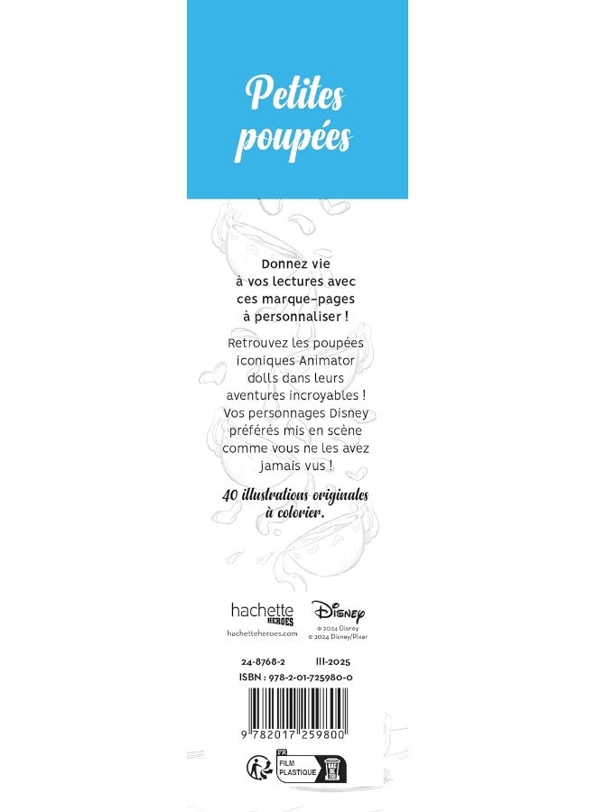 HACHETTE HEROES Marque-pages Disney - Petites poupées - Image 2