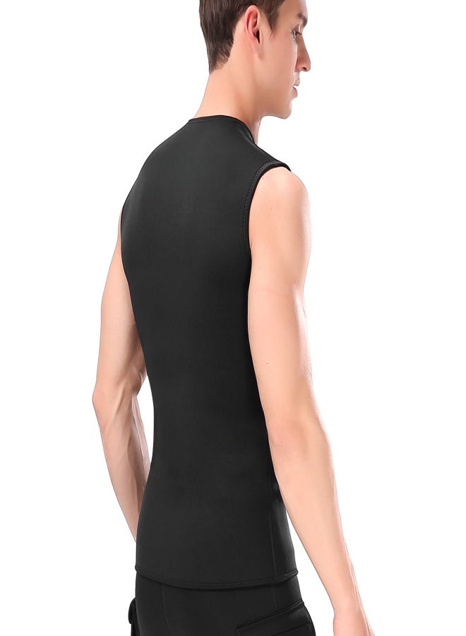 سلينكس سترة غطس علوية من النيوبرين بسمك 3 مم، دافئة وحرارية، بدون أكمام، مناسبة للغوص وركوب الأمواج والسباحة والإبحار. - Image 5