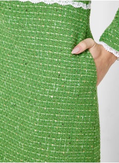 sister jane Ruched Detail High Waist Skirt  - Image 3