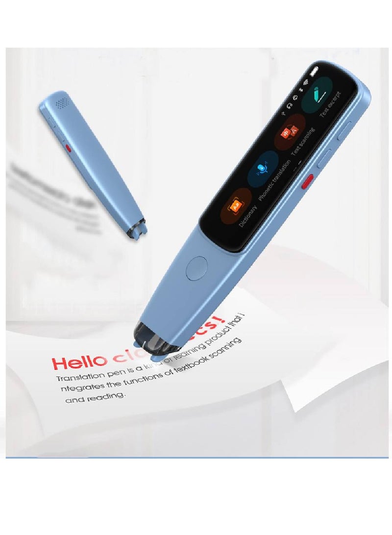 Arabest Original Portable Pen Scanner 116 Languages Translation Pen Scanner Instant Text Scanning Reading Translator Device, Blue - Image 5
