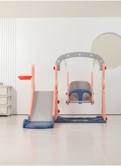 Rabbit Theme Swing And Slide Set For Baby