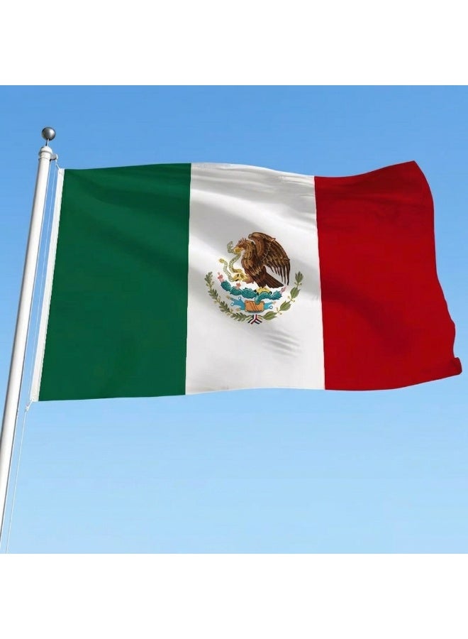 Stormflag Mexico flags 90x150cm(3x5ft) 100% polyester with brass grommets - Image 4