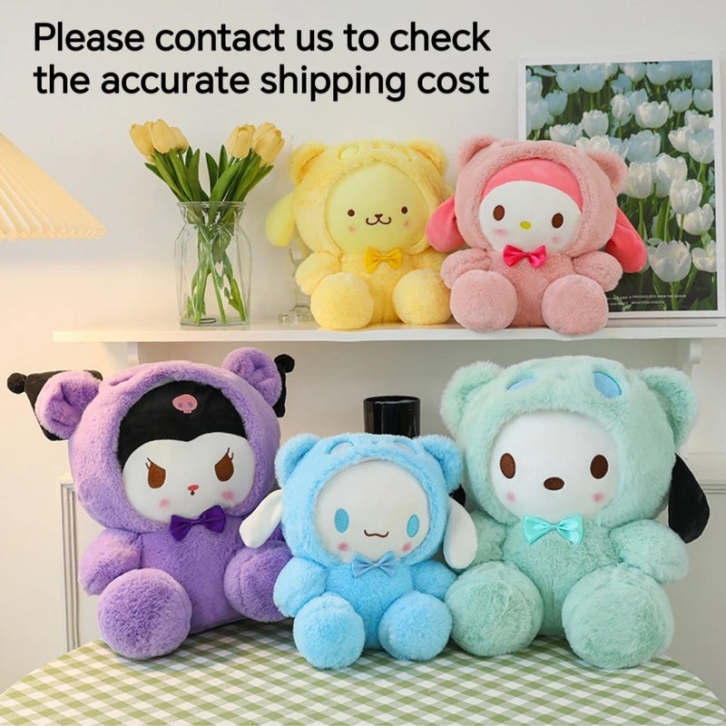 Y&D Cartoon Anime Soft Kawaii Dog Pillow Multi-Color Cute Change Pochacco PP Cotton Stuffed Animal Doll Plush Toy Gift for Anime - Image 3